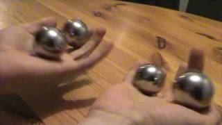 2 ball baoding skills Chinese Therapy Balls 3 3 howto 5 [upl. by Dylan]