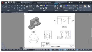 Cómo crear Vistas y Secciones en AUTOCAD 2020 [upl. by Fasano]