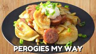 Level Up Your Frozen Perogies  How to Make Your Frozen Perogies Taste Better [upl. by Mayor]