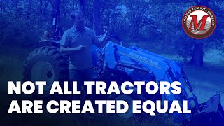 Not All Tractors Are Created Equal  New Holland Workmaster 25 Economy Tractor [upl. by Haeli]