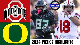 2 Ohio State vs 3 Oregon CRAZY GAME  Full Game Highlights  2024 College Football Highlights [upl. by Lemraj]