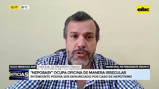 Intendente de Presidente Franco podría ser denunciado por caso de nepotismo [upl. by Wight]