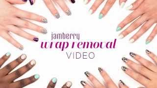 Jamberry Official Wrap Removal Video [upl. by Artimid]