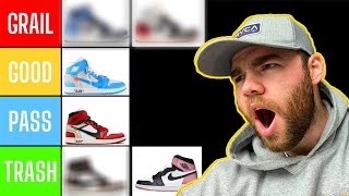 Jordan 1 Tier List Ranking Every Air Jordan 1 Sneaker [upl. by Lais550]