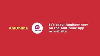 Register DuitNow with AmOnline [upl. by Kcirrad]