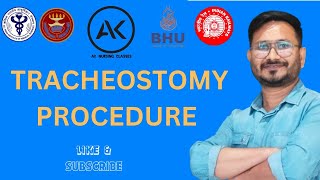 TRACHEOSTOMY PROCEDURE [upl. by Anita]