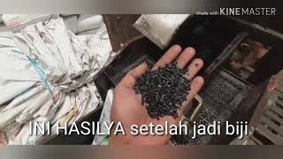 CARA PROSES PEMBUATAN BIJI PLASTIK DI KUDUS INDONESIA [upl. by Eicam228]