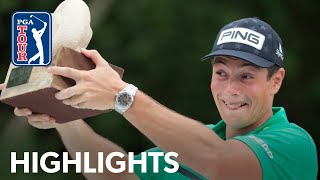 Viktor Hovland’s winning highlights from Mayakoba Golf Classic  2020 [upl. by Eartnoed]