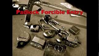 Padlock Forcible Entry [upl. by Ecnerwal]