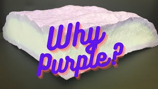 Why is our spray foam Insulation purple [upl. by Aidyl]