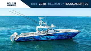 SOLD  2020 Freeman 47 Tournament CC quotKing of the Seasquot [upl. by Coy]