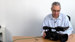 SRT setup procedure for the GYHC500 and GYHC550 camcorders [upl. by Lanza]