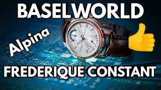 Frederique Constant und Alpina auf der Baselworld 2019  die Neuheiten im Überblick [upl. by Thirza24]