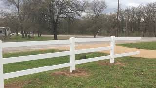 How to Build Safe Strong and Durable Wood Horse Fencing [upl. by Ticon778]