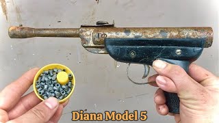 Diana Model 5 Air Pistol Restoration Gun restoration [upl. by Elaine]