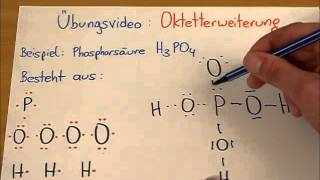 Übungsvideo Oktetterweiterung Phosphorsäure Perchlorsäure [upl. by Otrebogir]