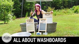 Why You Need a Washboard What Kind To Get How To Hand Wash Laundry [upl. by Htebazileharas]