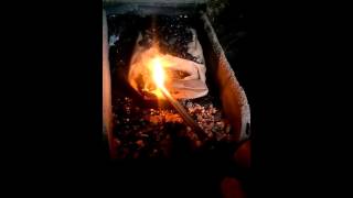 How To Light the coal stove [upl. by Dis]