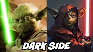 Yoda Talks About his Dark Side to Dooku Star Wars Explained [upl. by Ynnohj329]