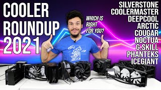 Cooler Roundup 2021 with AMD Ryzen 9 5950X [upl. by Bronwen259]