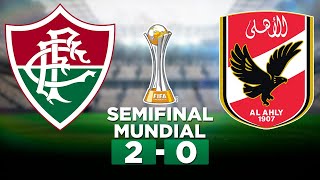 FLUMINENSE 2 x 0 AL AHLY Mundial de Clubes 2023 SEMIFINAL  Narração [upl. by Downs]