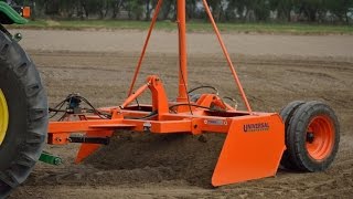 Laser Guided Land Leveler  UNIVERSAL [upl. by Gambrell66]