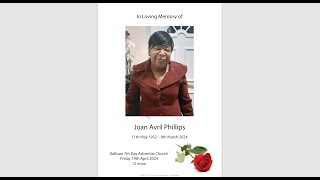 Funeral of Joan Phillips [upl. by Ordisy]