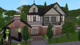 The Sims 4 House Build Windenburg Café Part 1 [upl. by Worra]