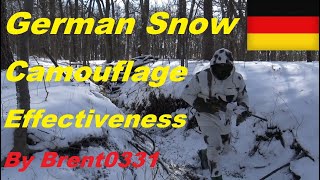 German quotSchneetarnquot Snow Camouflage Effectiveness By Brent0331 [upl. by Letreece]