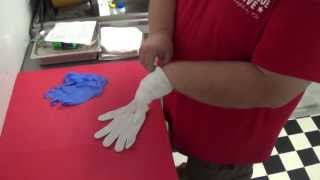 Barbecue Gloves  Hand Savers For Pulling BBQ Meat [upl. by Alliehs]