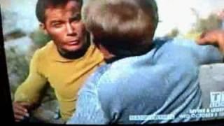 Star Trek Finnegan Captain Kirk Fight Scene Shore Leave [upl. by Oab]