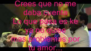 INOCENTE POBRE AMIGA JENNY RIVERA CON LETRA [upl. by Ardnod]