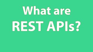 What is a REST API [upl. by Thane731]