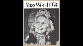 Miss World 1974 [upl. by Robinett]