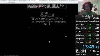 Candy Box 2 Speedrun Any in 1343 NEW WORLD RECORD [upl. by Vitalis]