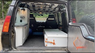 Overland Camper Conversion  Land Rover Discovery 2 [upl. by Seligmann]