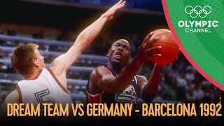 The USAs Dream Team v Germany  Mens Basketball  Barcelona 1992 Replays [upl. by Euqinommod372]