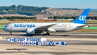 Air Europa  Las Palmas 🇪🇸 to Madrid  Boeing 787 Dreamliner  The Flight Experience [upl. by Annahsirhc492]