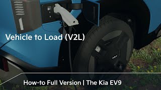 Vehicle to Load V2L Full Version  The Kia EV9 [upl. by Lleznov812]