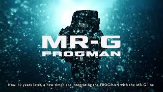 MRG FROGMAN MRGBF1000 PROMOTION MOVIE CASIO GSHOCK [upl. by Adnat]