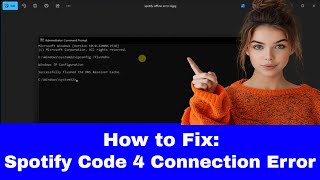 FIX Spotify Code 4 Connection Error in Windows 10 amp 11 [upl. by Htir]