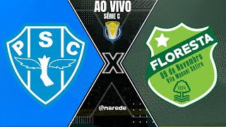 PAYSANDU X FLORESTA AO VIVO  SÉRIE C 2023 AO VIVO [upl. by Kaazi]