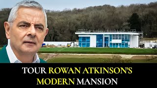 STEP INSIDE Rowan Atkinsons 9000 Sq Ft Mansion  Modern Architecture in the Countryside [upl. by Audre189]