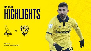 Highlights Serie BKT Modena  Brescia 12 [upl. by Aneeles436]