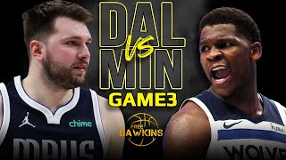 Dallas Mavericks vs Minnesota Timberwolves Game 3 Full Highlights  2024 WCF  FreeDawkins [upl. by Asserat]