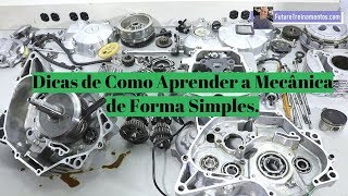 Como Aprender a Mecânica de Motos de Forma Simples [upl. by Aehc]