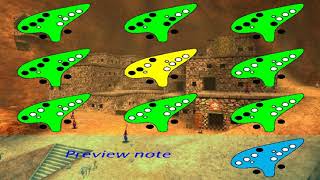 Gerudo Valley Advanced Ocarina Tutorial with tabs [upl. by Abbe]