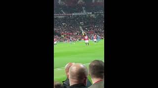 Old Trafford Electric Atmosphere “Red Army” And “I see the Stretford End Arising” songs [upl. by Jet]