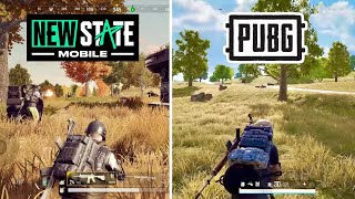 PUBG PC vs PUBG New State Mobile  Details and Physics Comparison [upl. by Nicolau499]