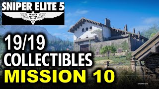 Mission 10 Wolf Mountain All 19 Collectibles Location Guide  Sniper Elite 5 DLC [upl. by Cedell]